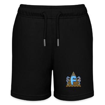 Seahorse E 262 f - Stanley/Stella MINI BOLTER Organic Teen Jogging Shorts - black - Front