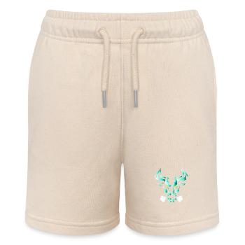 Tête de taureau tête Logo Steak Beast Gym corne - Short bio MINI BOLTER Stanley/Stella Ado - écru doux - Devant