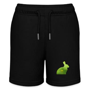 Hase - Stanley/Stella Teenager Bio-Joggingshorts MINI BOLTER - Schwarz - Vorne