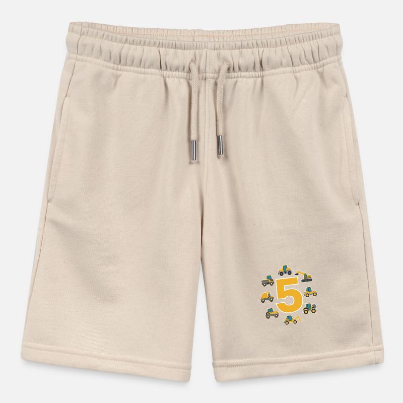 Construction site - 5 years - 5th birthday Stanley/Stella MINI BOLTER Organic Teen Jogging Shorts