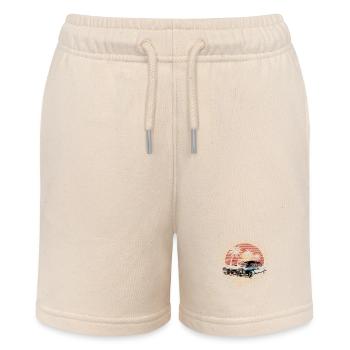 Vintage 1952 Retro Oldtimer Legendär seit 1952 - Stanley/Stella Teenager Bio-Joggingshorts MINI BOLTER - Natur - Vorne