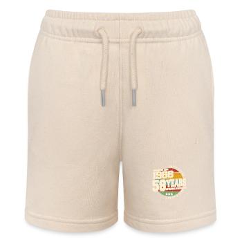 1966 Vintage Retro Classic 58 Years - Stanley/Stella MINI BOLTER Organic Teen Jogging Shorts - soft Ecru - Front