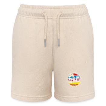 Original 2000 Vintage Level 24 Unlock - Stanley/Stella MINI BOLTER Organic Teen Jogging Shorts - soft Ecru - Front