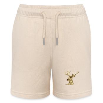 Hirsch - Stanley/Stella Teenager Bio-Joggingshorts MINI BOLTER - Natur - Vorne