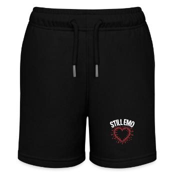 Still emo! Goth Emo Alternative Aesthetic - Stanley/Stella MINI BOLTER Organic Teen Jogging Shorts - black - Front