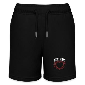 Immernoch Emo! Goth Emo Alternativ Aesthetic - Stanley/Stella Teenager Bio-Joggingshorts MINI BOLTER - Schwarz - Vorne