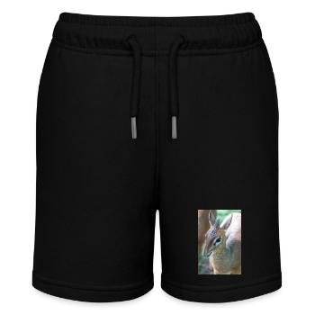 Kirk's dik-dik (auf Deutsch Kirk-Dikdik Zwergrüssel - Stanley/Stella Teenager Bio-Joggingshorts MINI BOLTER - Schwarz - Vorne
