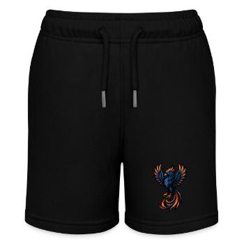 Phoenix – Fiery Rebirth | Urban Zodiac Mascot - Stanley/Stella MINI BOLTER Organic Teen Jogging Shorts - black - Front