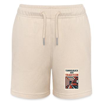 Tunnel vision on Tradition Ubahn - Stanley/Stella MINI BOLTER Organic Teen Jogging Shorts - soft Ecru - Front