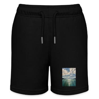 Sunshine - Stanley/Stella MINI BOLTER Organic Teen Jogging Shorts - black - Front