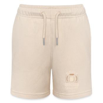 Certified Sourdough Whisperer - Stanley/Stella MINI BOLTER Organic Teen Jogging Shorts - soft Ecru - Front