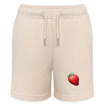 Fraise - Short bio MINI BOLTER Stanley/Stella Ado - écru doux - Devant