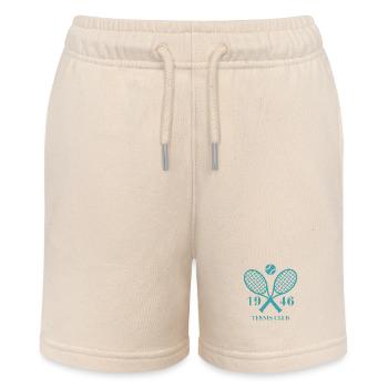 1946 Tennis Club - Stanley/Stella MINI BOLTER Organic Teen Jogging Shorts - soft Ecru - Front