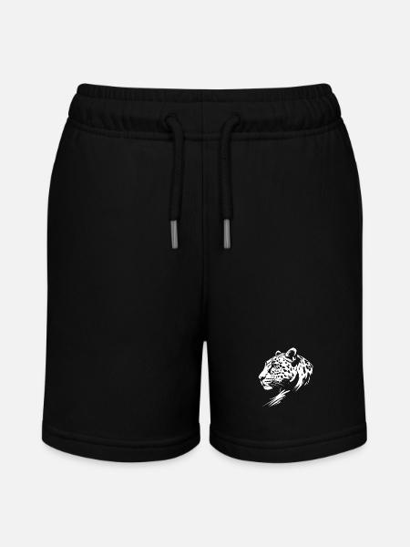 Leopard - Stanley/Stella Teenager Bio-Joggingshorts MINI BOLTER - Schwarz