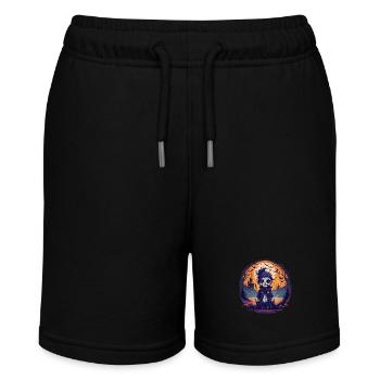 Gruseliges Halloween-party-kostüm Zombie - Stanley/Stella MINI BOLTER Organic Teen Jogging Shorts - black - Front
