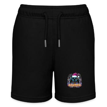 Christmas Gaming Controller - Stanley/Stella MINI BOLTER Organic Teen Jogging Shorts - black - Front