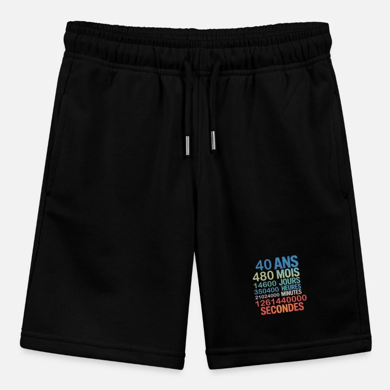 40 Ans – 480 Mois, 14600 Jours...Secondes Stanley/Stella Teenager Bio-Joggingshorts MINI BOLTER