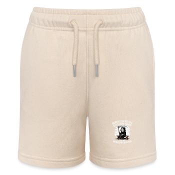 Beruflich was mit Menschen – Schwarzer Humor - Stanley/Stella Teenager Bio-Joggingshorts MINI BOLTER - Natur - Vorne