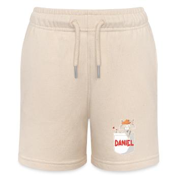 Waschbär Daniel - Stanley/Stella Teenager Bio-Joggingshorts MINI BOLTER - Natur - Vorne