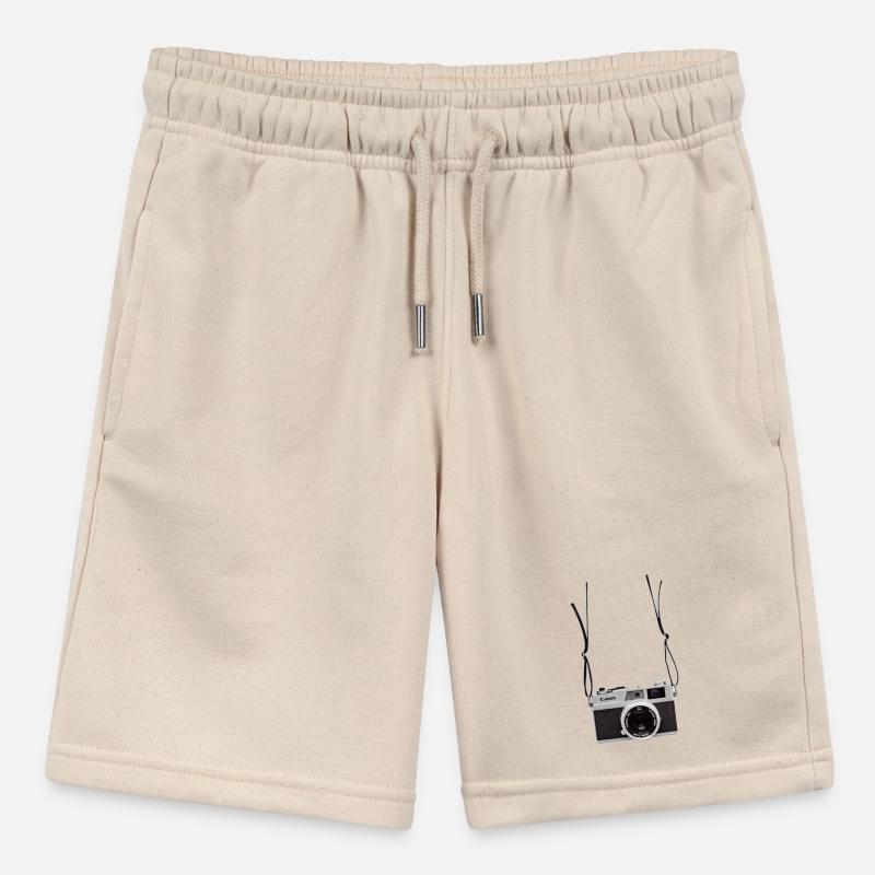Retro camera Stanley/Stella MINI BOLTER Organic Teen Jogging Shorts