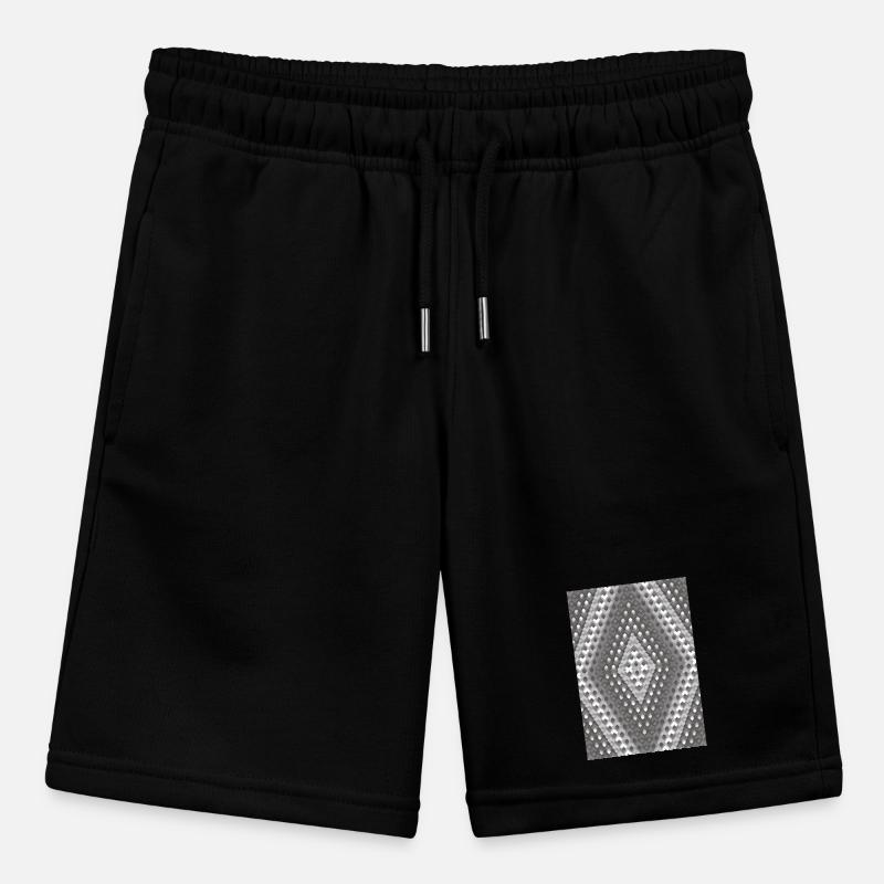 Gray gradient Stanley/Stella MINI BOLTER Organic Teen Jogging Shorts