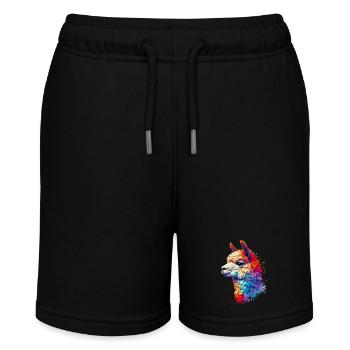 Alpaca - Stanley/Stella MINI BOLTER Organic Teen Jogging Shorts - black - Front