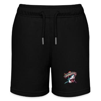 Hai Comic Lustig Sombrero - Stanley/Stella Teenager Bio-Joggingshorts MINI BOLTER - Schwarz - Vorne