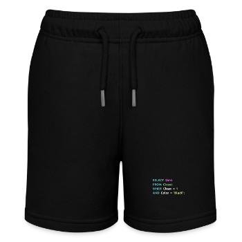 Nerd Computer Computerarbeit Coder Geschenkidee - Stanley/Stella Teenager Bio-Joggingshorts MINI BOLTER - Schwarz - Vorne