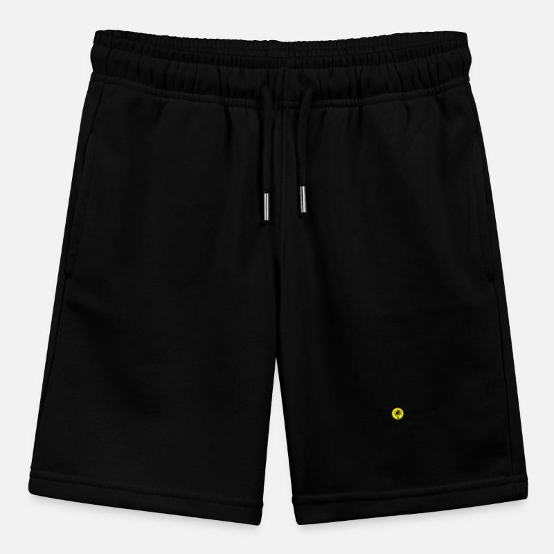 Palm tree line icon Stanley/Stella MINI BOLTER Organic Teen Jogging Shorts
