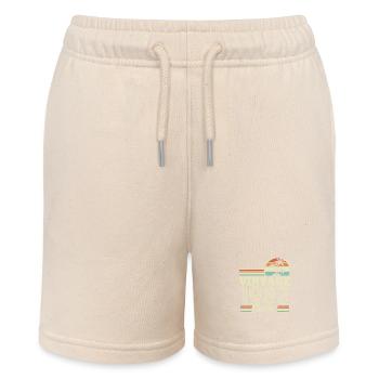 Jahrgang 1982 Classic, Geburtstagsgeschenk 41 Jahre - Stanley/Stella Teenager Bio-Joggingshorts MINI BOLTER - Natur - Vorne
