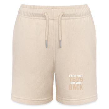 Fear not, tea's got your back Tea Drinker Mug Tea - Stanley/Stella Teenager Bio-Joggingshorts MINI BOLTER - Natur - Vorne