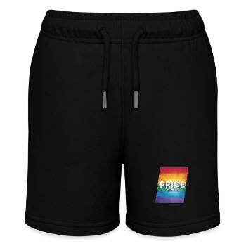 LGBTQ Pride Month - Stanley/Stella MINI BOLTER Organic Teen Jogging Shorts - black - Front