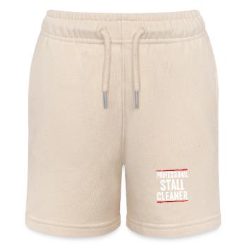 Un design amusant pour les professionnels de l’étable - Short bio MINI BOLTER Stanley/Stella Ado - écru doux - Devant