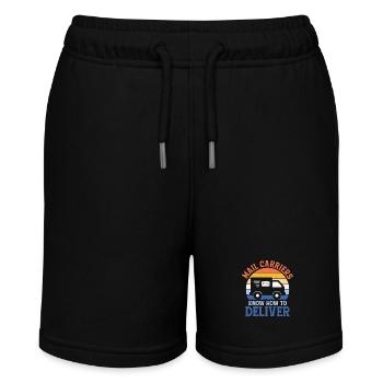 Mail Carriers Know How To Deliver Postal Worker Ma - Stanley/Stella Teenager Bio-Joggingshorts MINI BOLTER - Schwarz - Vorne