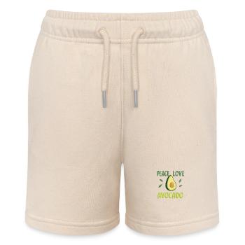 Rechtsanwälte Frieden Liebe - Stanley/Stella Teenager Bio-Joggingshorts MINI BOLTER - Natur - Vorne