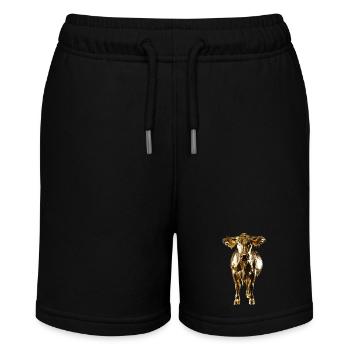Cow - Stanley/Stella MINI BOLTER Organic Teen Jogging Shorts - black - Front