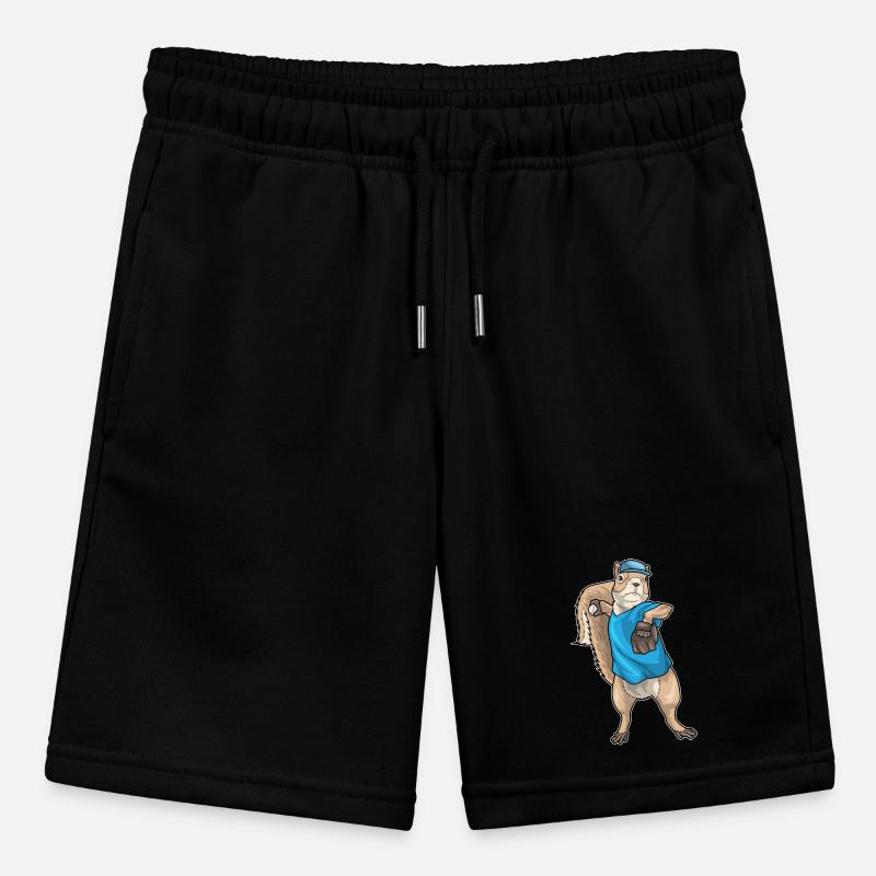 Eichhörnchen Baseball Baseballhandschuh Stanley/Stella Teenager Bio-Joggingshorts MINI BOLTER