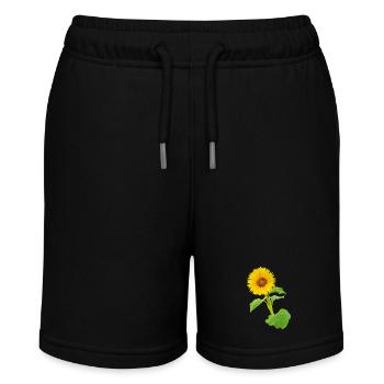 Fleurs jaunes de tournesol vibrantes Fin de l’été - Short bio MINI BOLTER Stanley/Stella Ado - noir - Devant