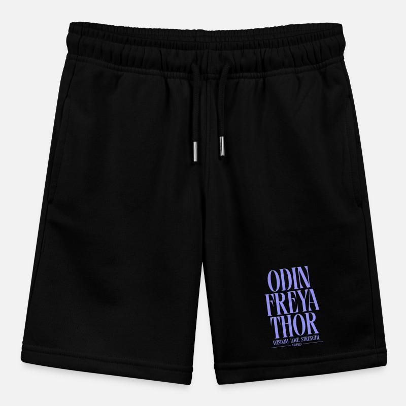 Odin Freya Thor: Wisdom & Strength Stanley/Stella MINI BOLTER Organic Teen Jogging Shorts