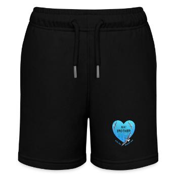 Best Brother - Stanley/Stella MINI BOLTER Organic Teen Jogging Shorts - black - Front