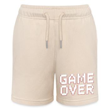 GAME OVER - Stanley/Stella MINI BOLTER Organic Teen Jogging Shorts - soft Ecru - Front