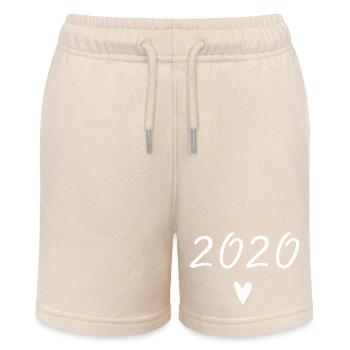 Herzjubiläum 2020 - Stanley/Stella Teenager Bio-Joggingshorts MINI BOLTER - Natur - Vorne