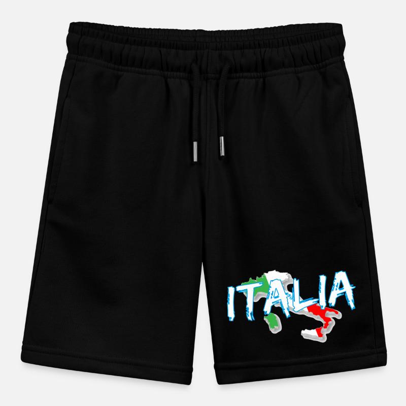 Italy Edo white boot Stanley/Stella MINI BOLTER Organic Teen Jogging Shorts