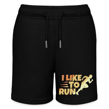Bishop's Spell - Stanley/Stella MINI BOLTER Organic Teen Jogging Shorts - black - Front