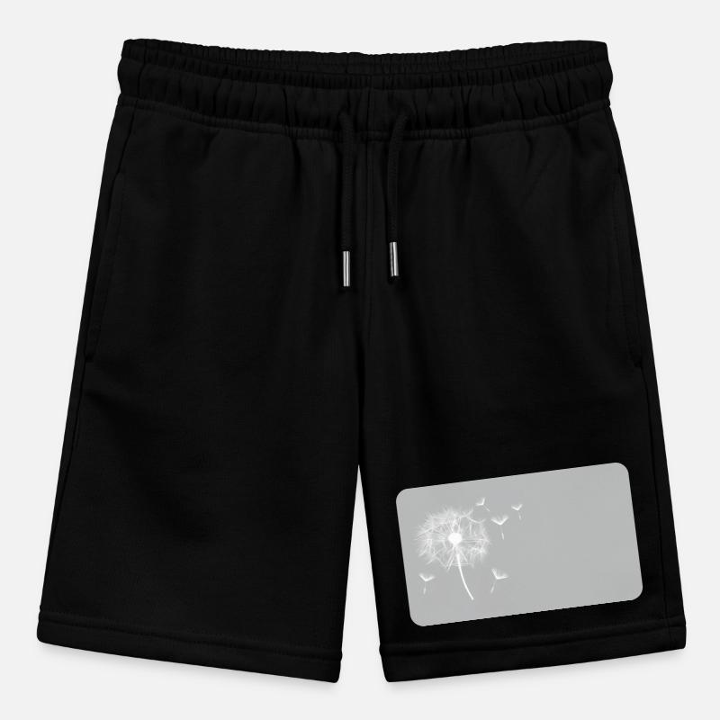 Dandelion grey | customizable Stanley/Stella MINI BOLTER Organic Teen Jogging Shorts