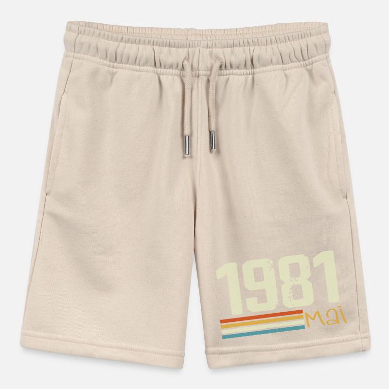 May 1981 Stanley/Stella MINI BOLTER Organic Teen Jogging Shorts