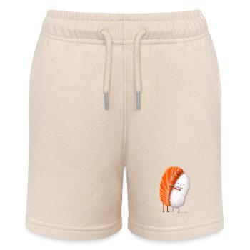 Sushi Hug - Stanley/Stella MINI BOLTER Organic Teen Jogging Shorts - soft Ecru - Front