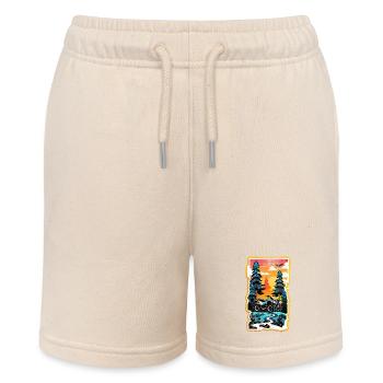 Quad & Off-Road - Stanley/Stella MINI BOLTER Organic Teen Jogging Shorts - soft Ecru - Front