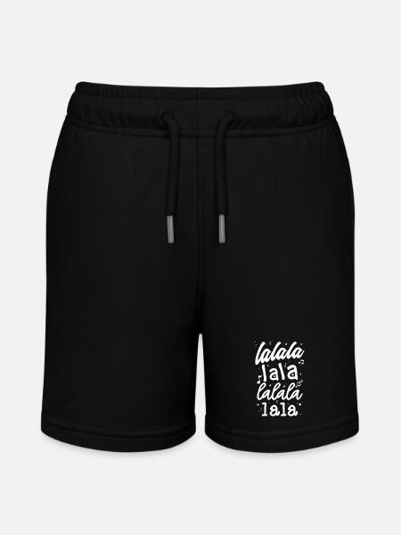 LaLa La Pattern Musical Script Tee - Short bio MINI BOLTER Stanley/Stella Ado - noir