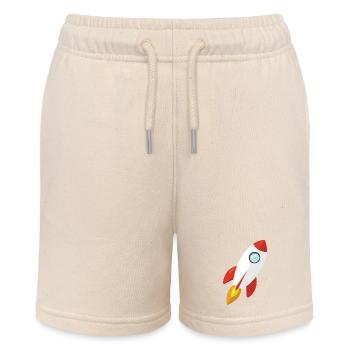 Rocket - Stanley/Stella MINI BOLTER Organic Teen Jogging Shorts - soft Ecru - Front